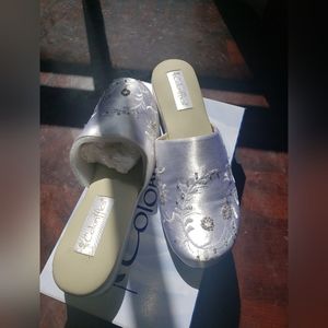 Coloriffics dyeable mules